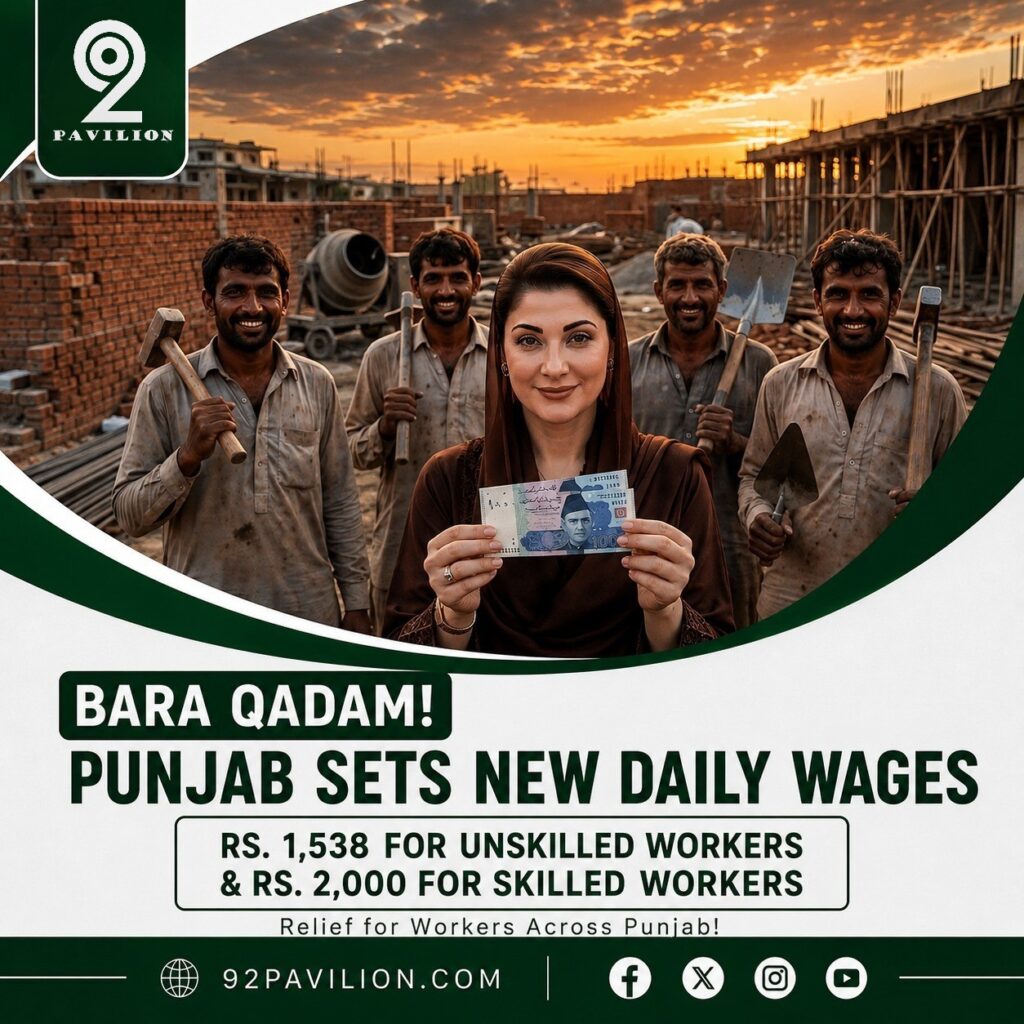 Punjab new daily wages