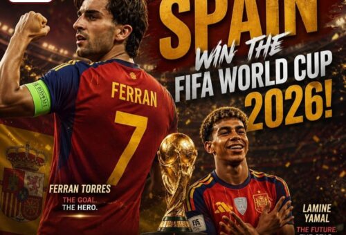 Spain wins FIFA World Cup 2026