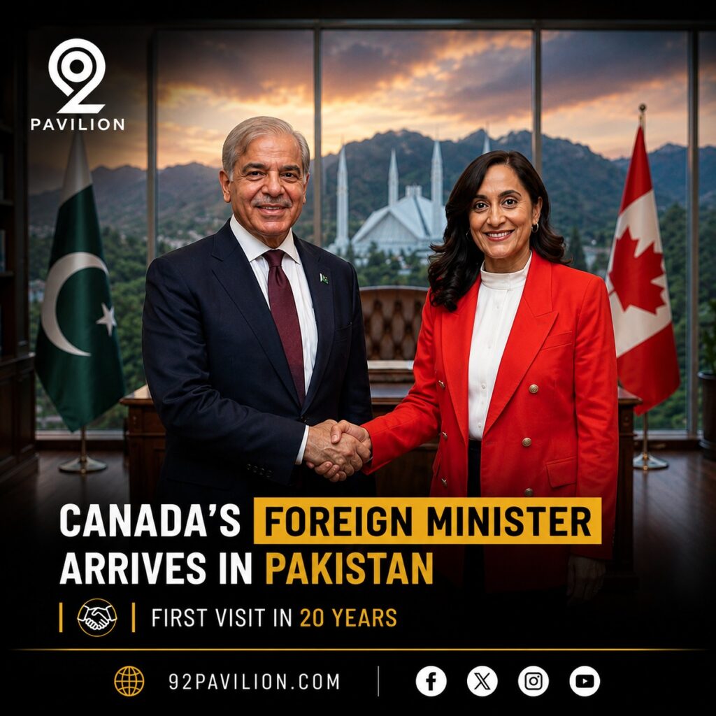 Canada's foreign minister visits Pakistan