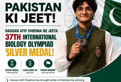 Pakistan Wins Silver at International Biology Olympiad 2026