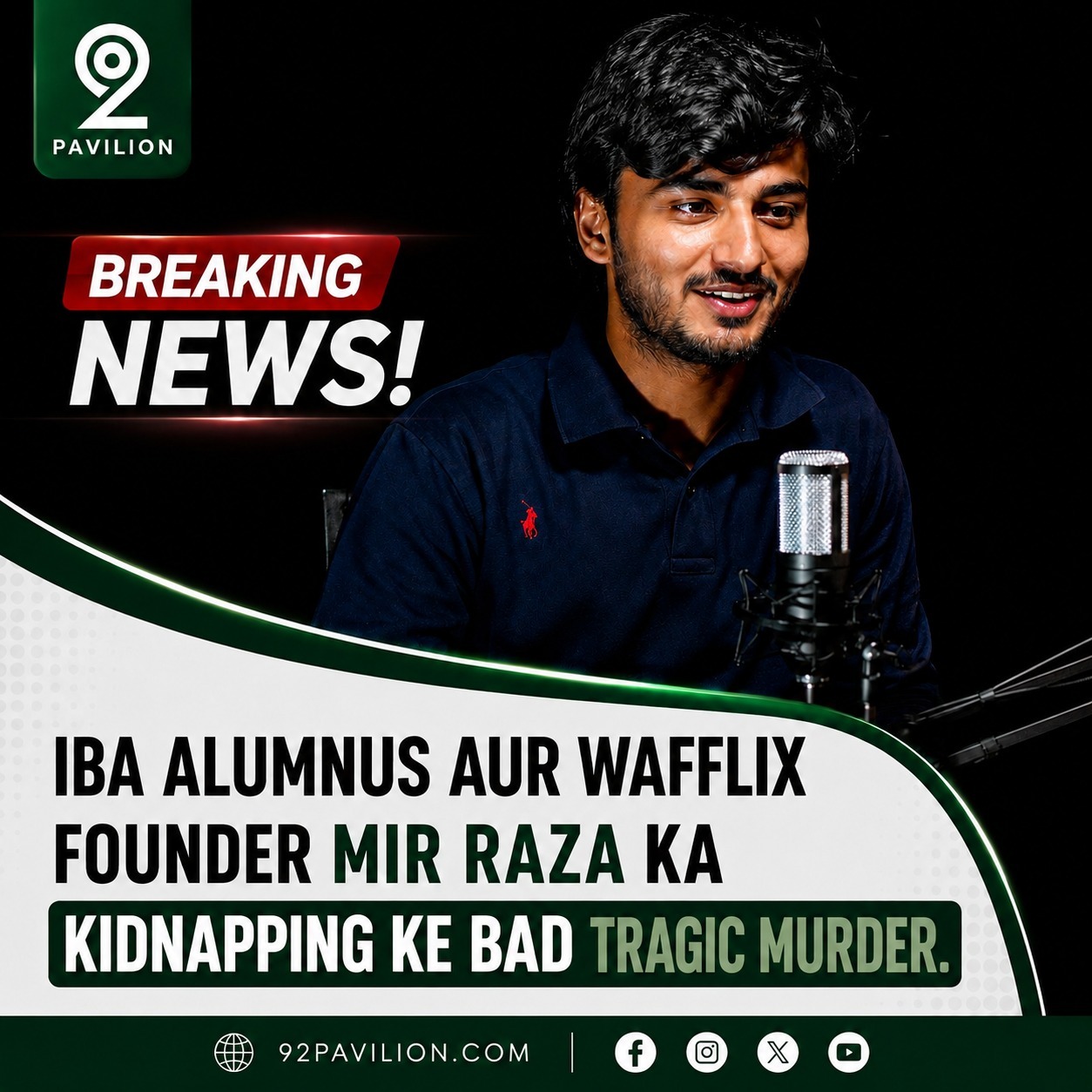 Wafflix founder Mir Raza Ali murder