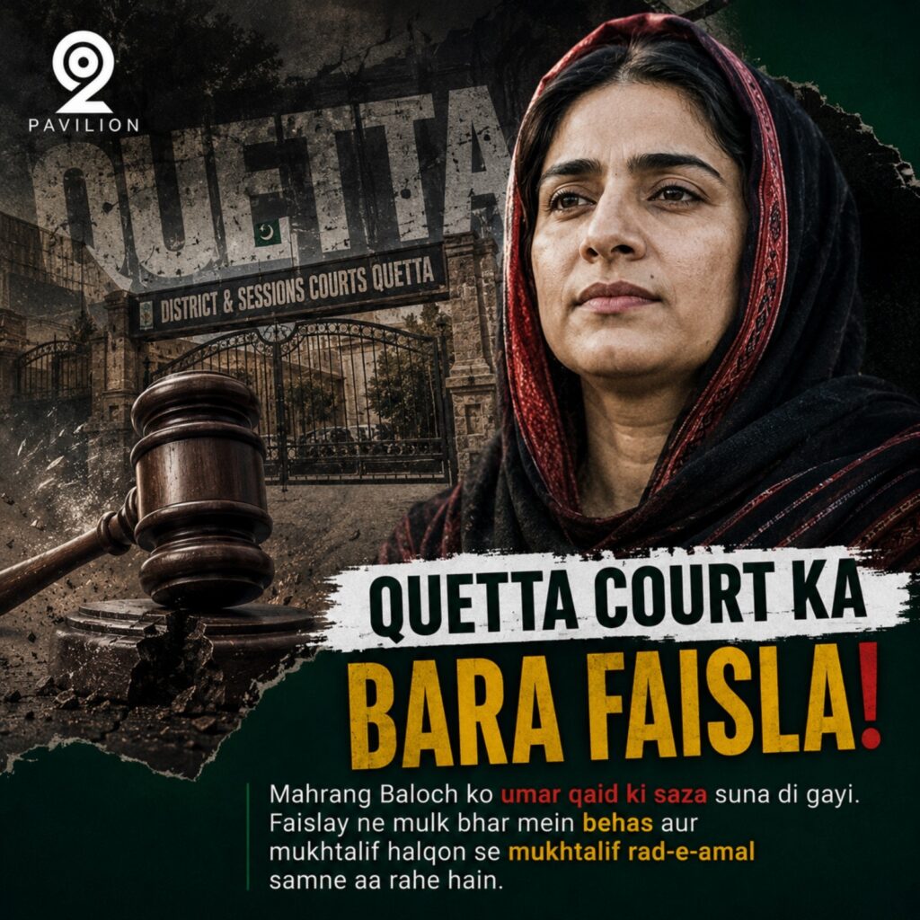 Mahrang Baloch life imprisonment