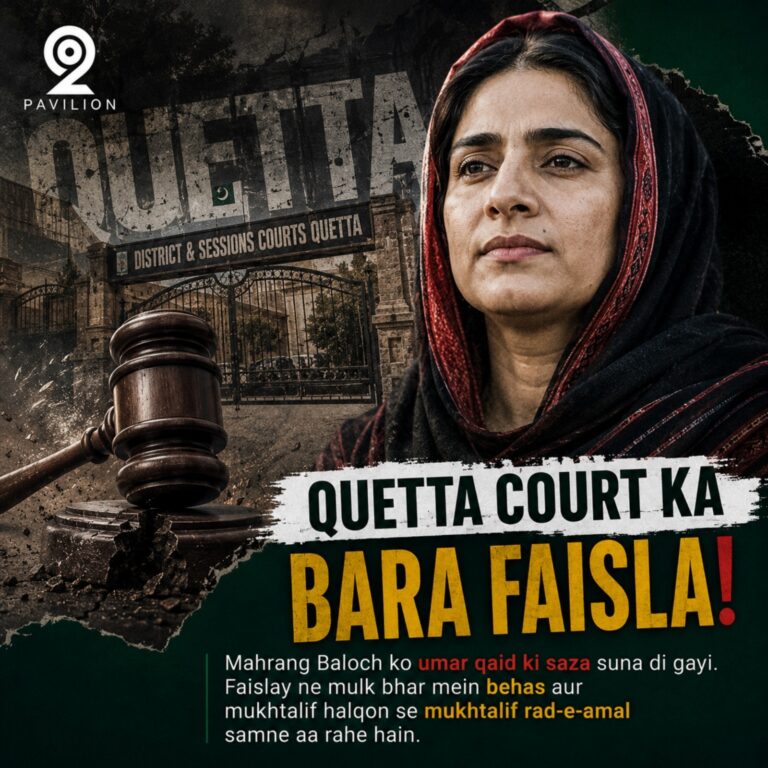 Mahrang Baloch life imprisonment