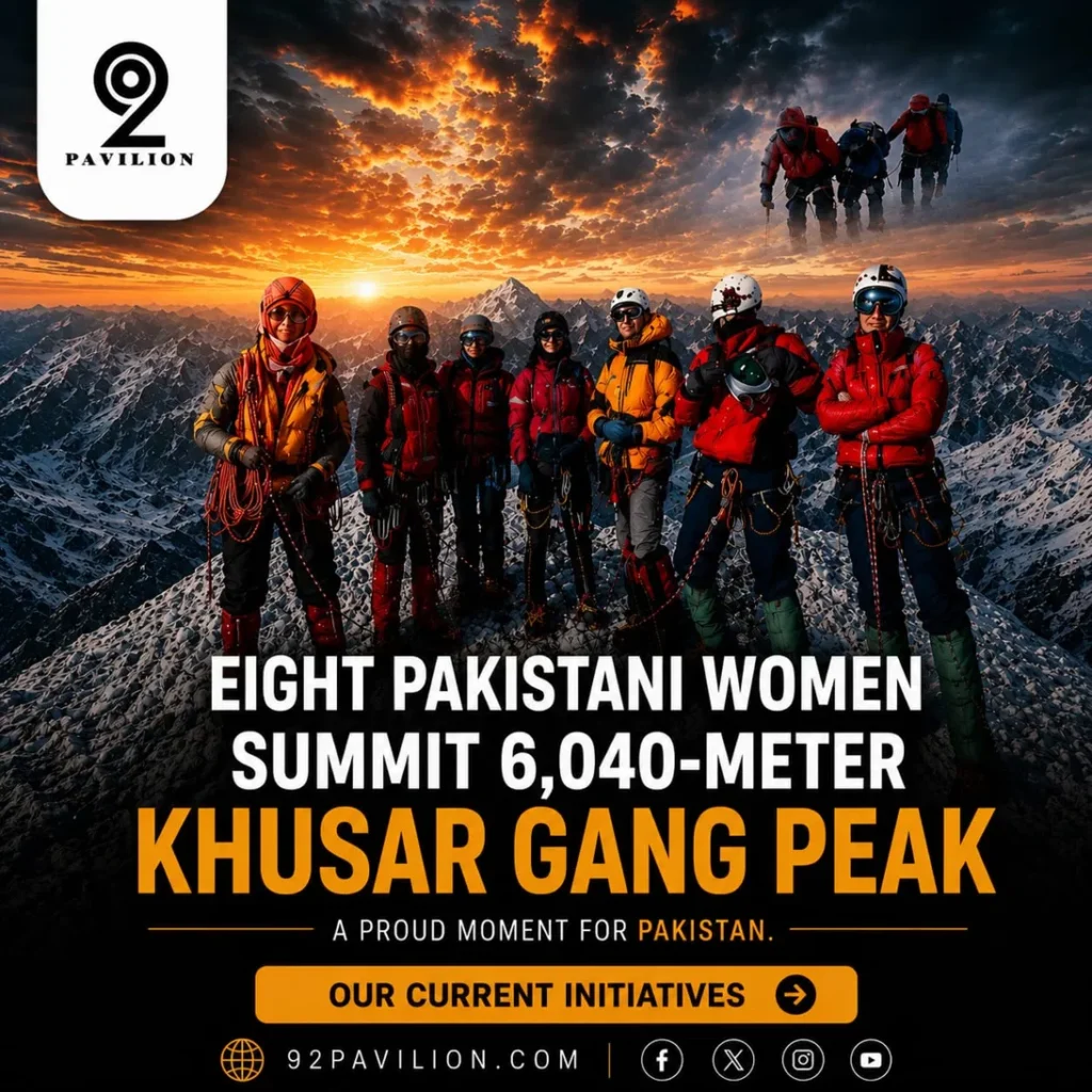 Pakistani women summit Khusar Gang Peak